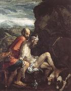 Jacopo Bassano, The good Samaritan